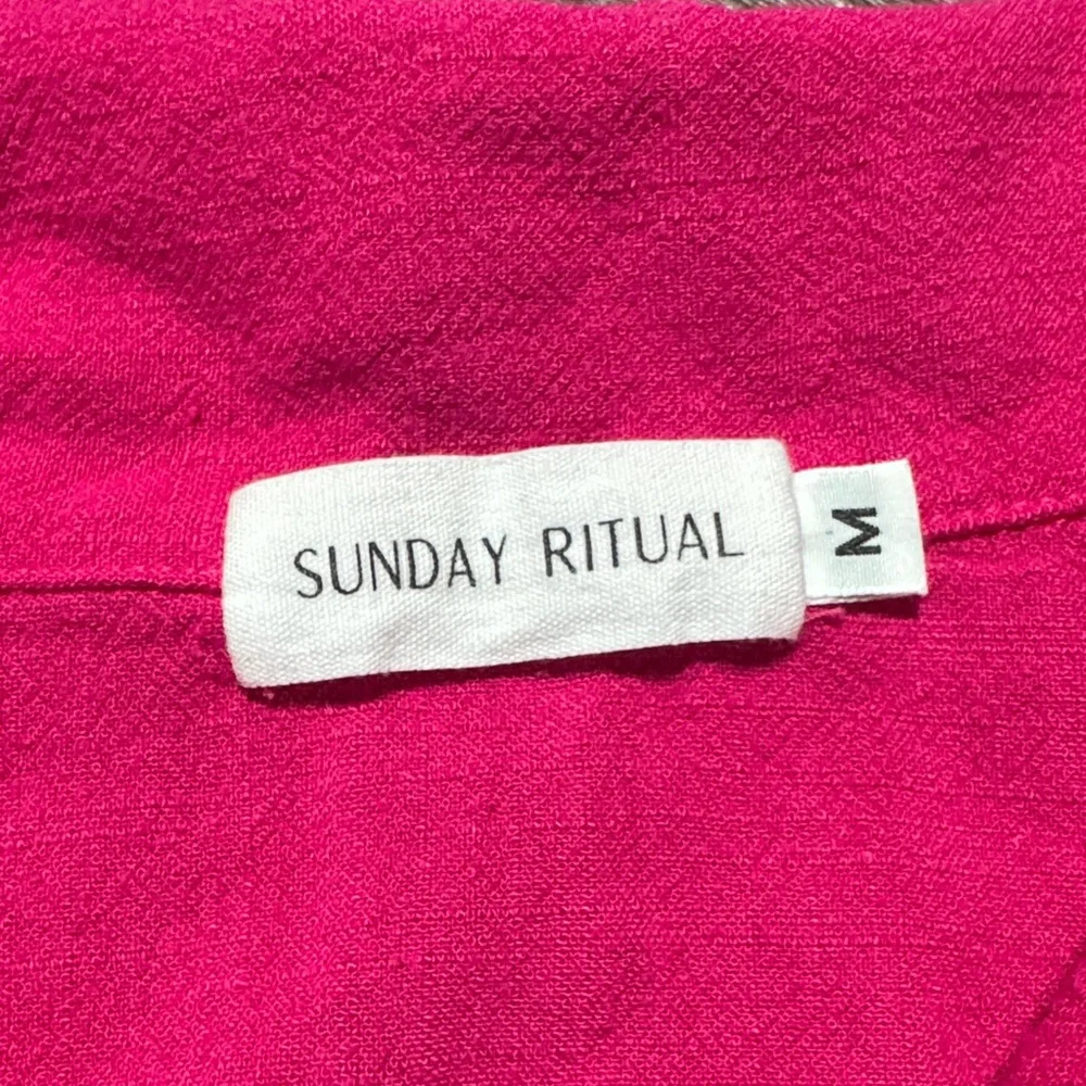 Sunday Ritual Rhea Wrap Top Fuchsia - Picture 8 of 11